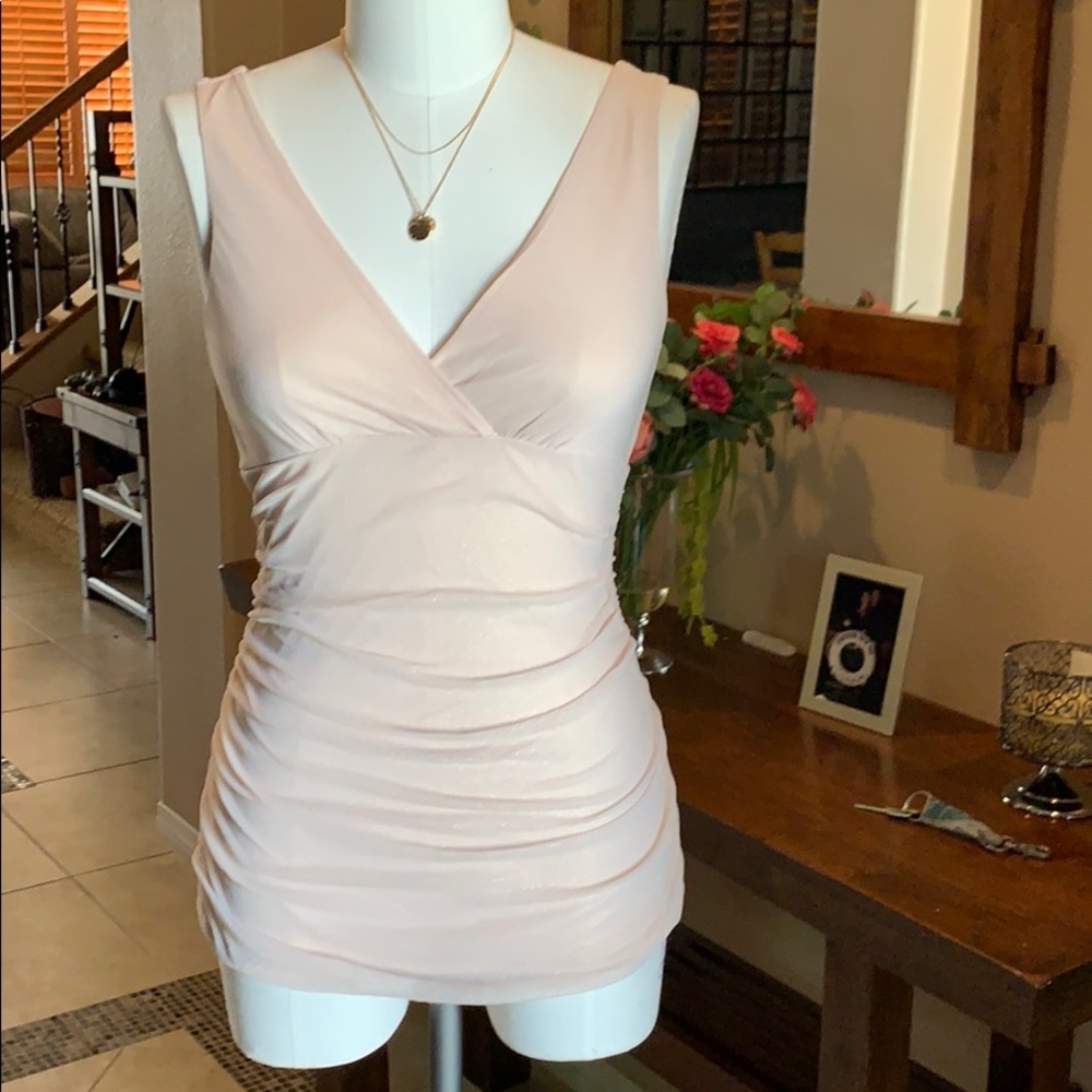Blush pink Express tank